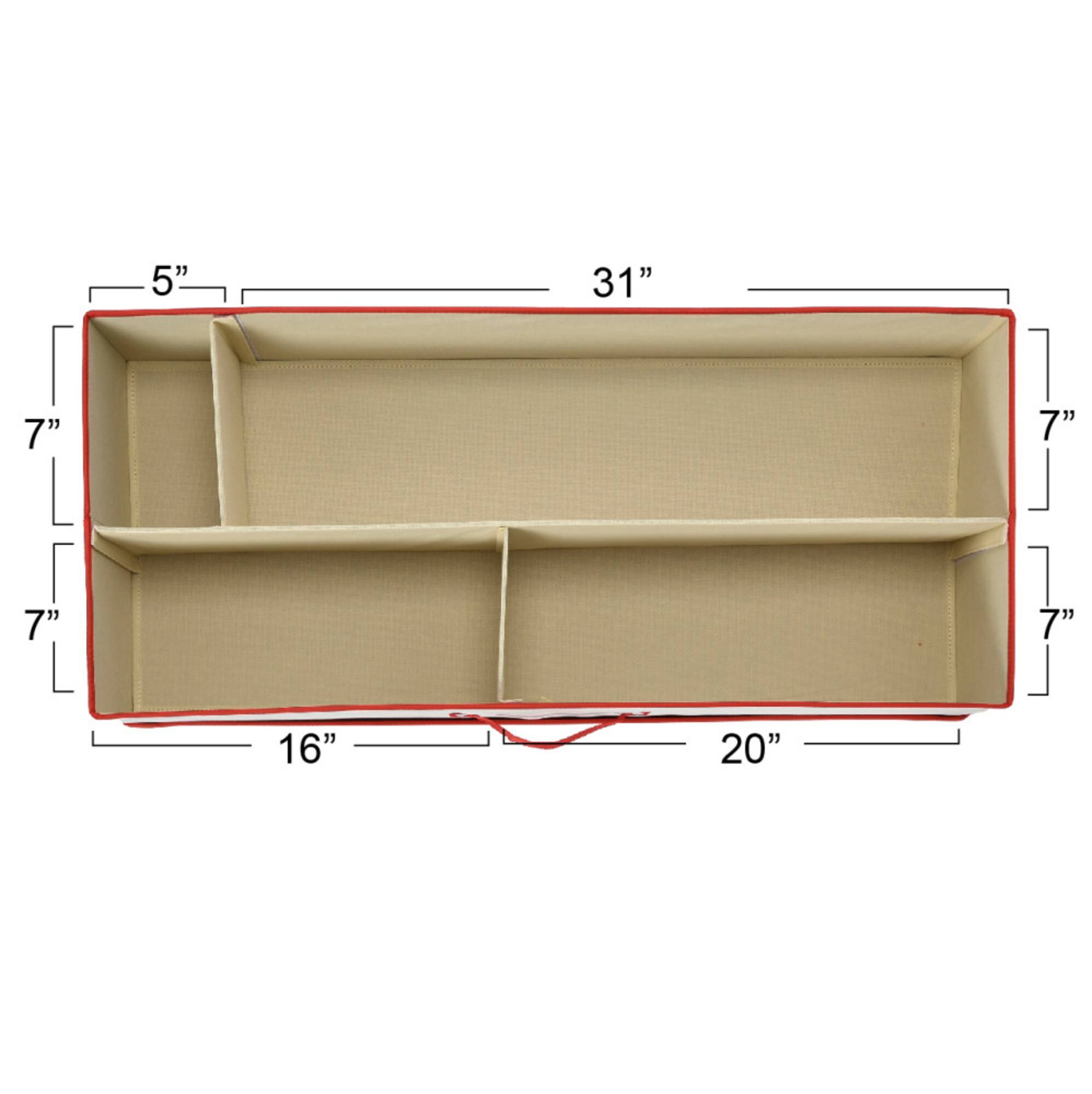 Household Essentials Gift Wrap Storage Box